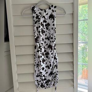 Cow Print Mini Dress